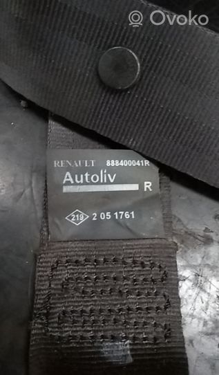 Renault Megane III Ceinture de sécurité (3ème rang) 