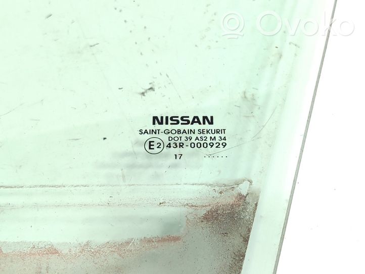 Nissan Micra K14 Vetro del finestrino della portiera anteriore - quattro porte 
