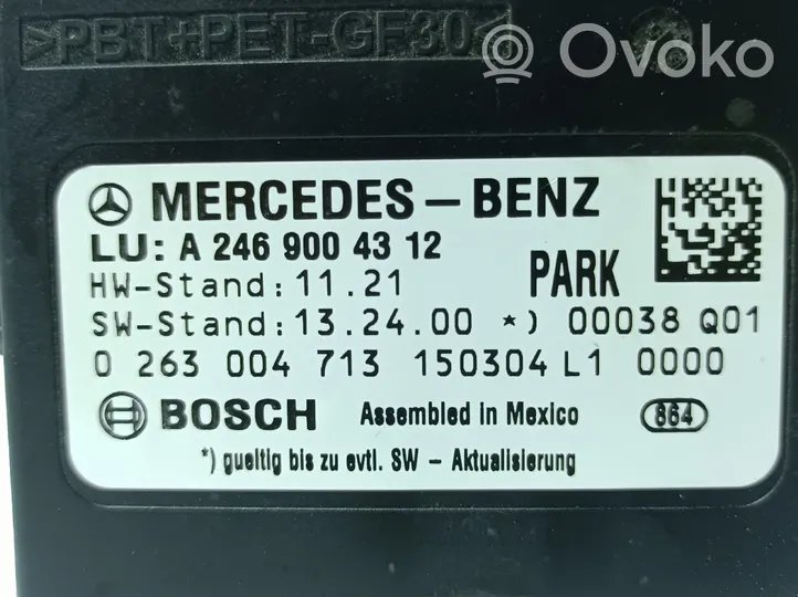 Mercedes-Benz A W176 Czujnik parkowania PDC 