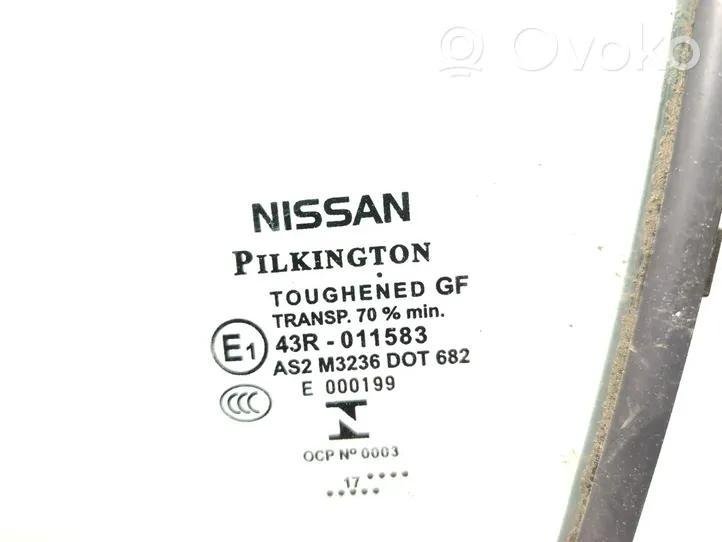 Nissan Micra K14 Vitre de fenêtre porte avant (4 portes) 