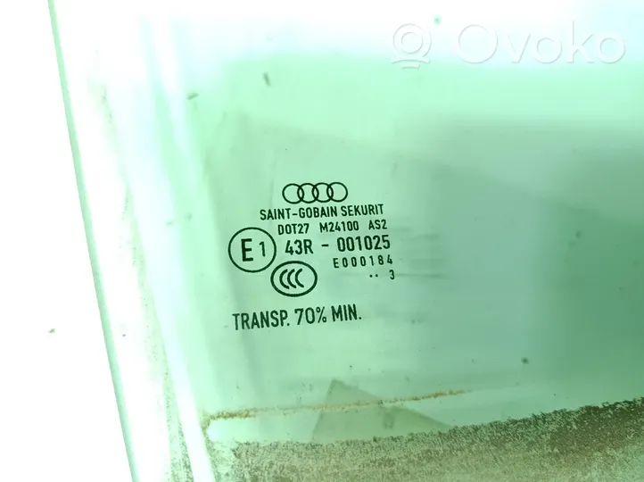 Audi A3 S3 8V Pagrindinis priekinių durų stiklas (keturdurio) 