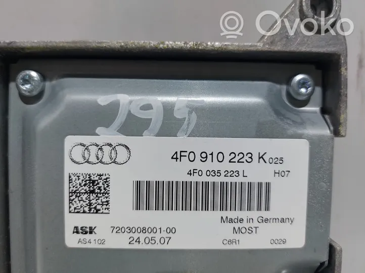 Audi A6 S6 C6 4F Garso stiprintuvas 4F0910223K