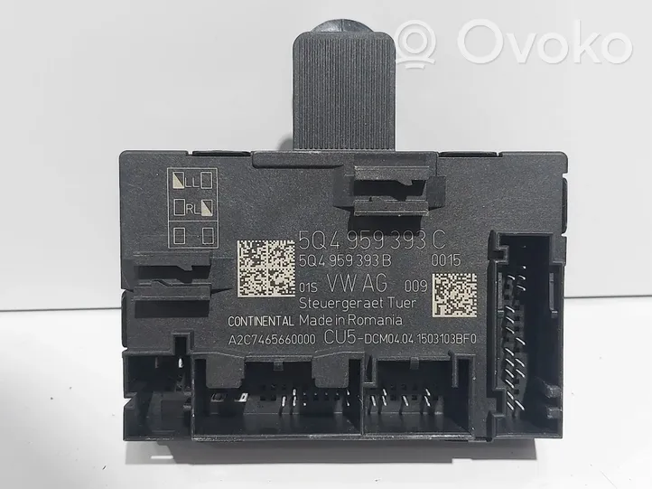 Skoda Octavia Mk3 (5E) Oven ohjainlaite/moduuli 5Q4959393C