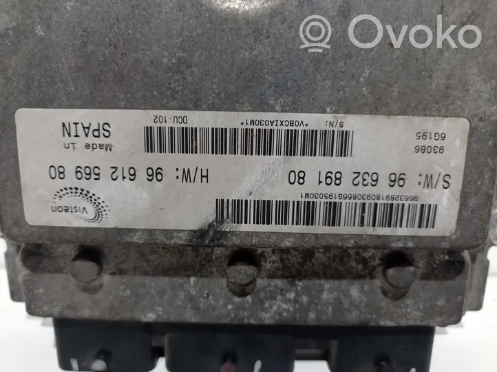 Citroen Jumper Sterownik / Moduł ECU 9663289180