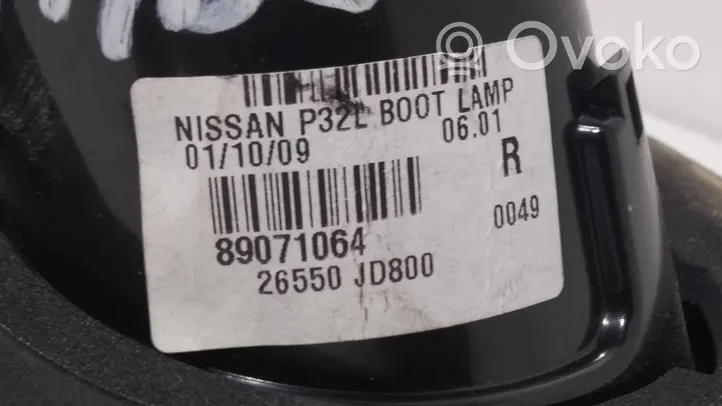 Nissan Qashqai Lampa tylna 89071064