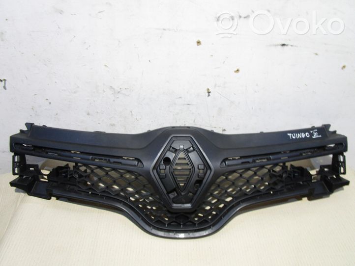 Renault Twingo III Grille calandre supérieure de pare-chocs avant 622566433R