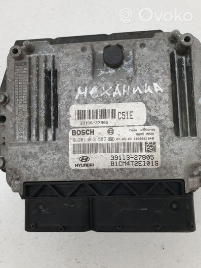 Hyundai Santa Fe Dzinēja vadības bloks 0281013583