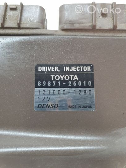 Toyota RAV 4 (XA20) Sterownik / Moduł wtrysków 8987126010