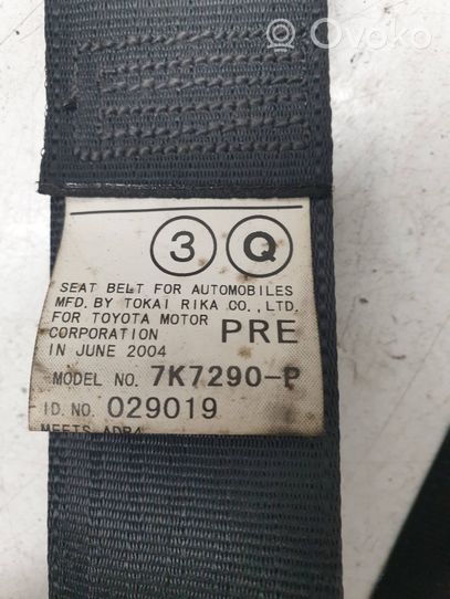 Lexus RX 330 - 350 - 400H Front seatbelt 7K7290P