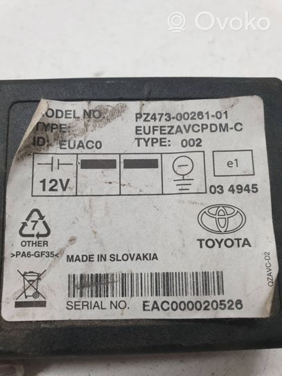 Toyota Corolla Verso AR10 Muut ohjainlaitteet/moduulit PZ4730026101