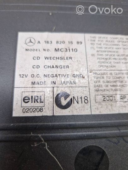 Mercedes-Benz ML W163 CD/DVD keitiklis A1638201589
