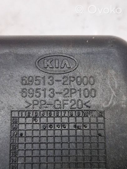 KIA Sorento Bouchon, volet de trappe de réservoir à carburant 695132P000