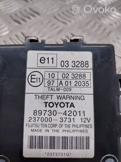 Toyota RAV 4 (XA30) Sterownik / Moduł alarmu 8973042011