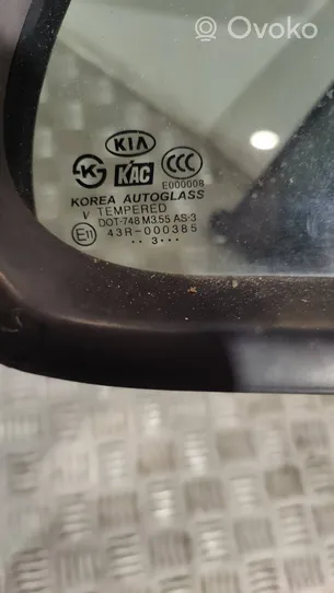 KIA Sorento Rear vent window glass 43R000385