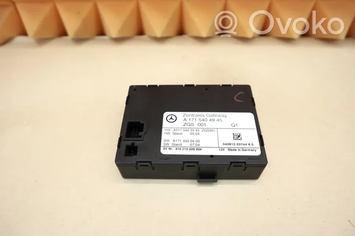 Mercedes-Benz SLK R171 Módulo de control Gateway 1715404945