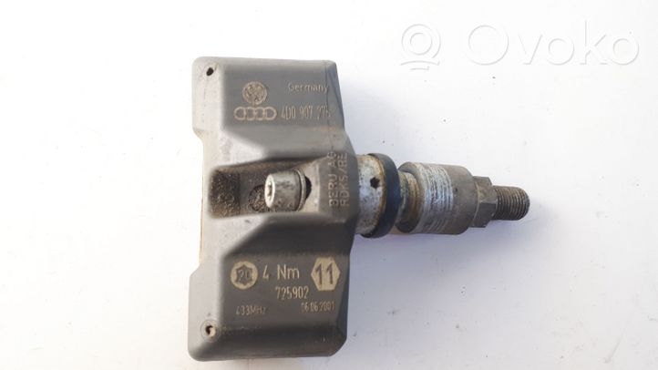 Audi A6 S6 C5 4B Sensore di pressione dello pneumatico 4D0907275