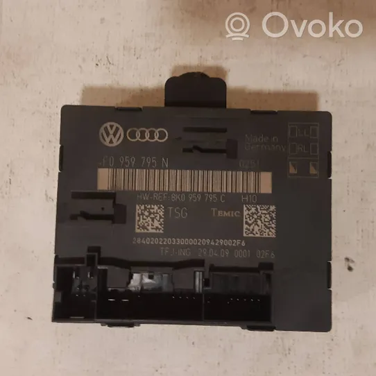 Audi Q5 SQ5 Oven ohjainlaite/moduuli 8K0959795C