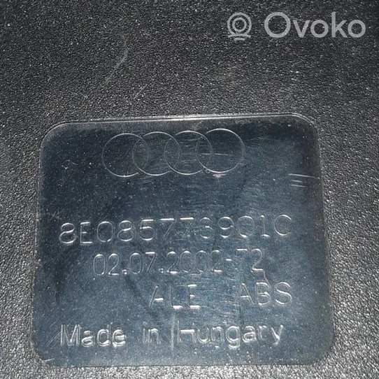 Audi A4 S4 B6 8E 8H Klamra środkowego pasa bezpieczeństwa fotela tylnego 8E085773901C