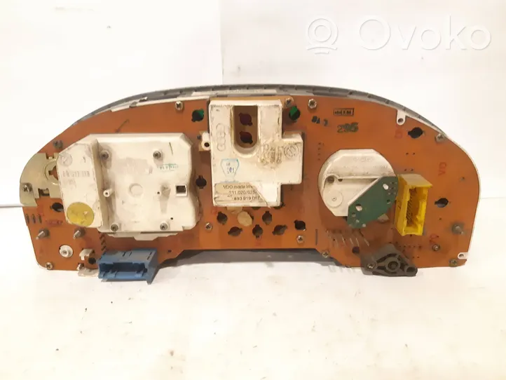 Audi 80 90 S2 B4 Speedometer (instrument cluster) 893919067