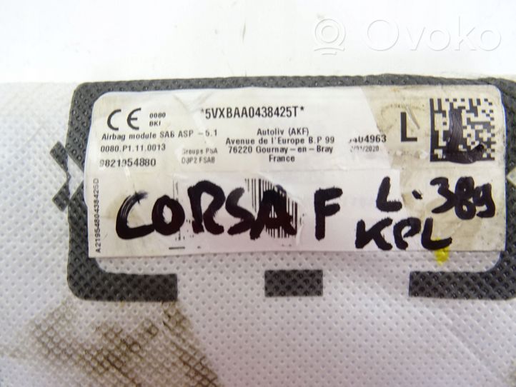 Opel Corsa F Turvatyynysarja 9827991480