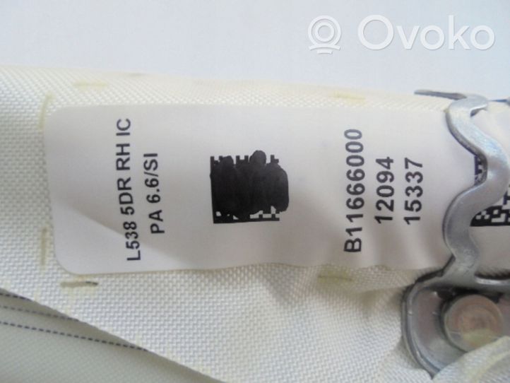 Land Rover Range Rover Evoque L538 Airbag da tetto BJ3214K159BB