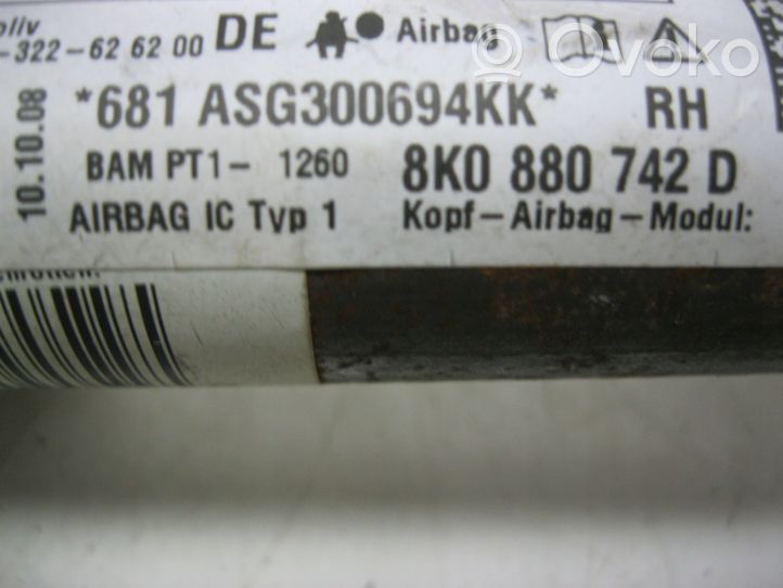 Audi A4 S4 B8 8K Airbag da tetto 8K0880742D