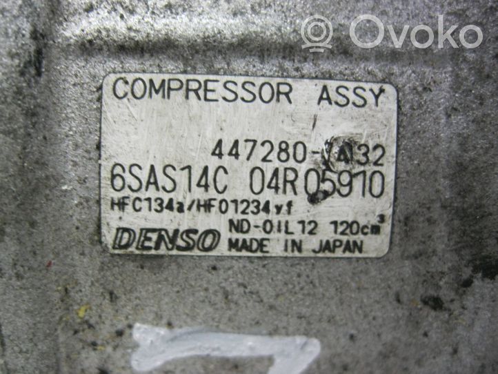 Mercedes-Benz A W176 Kompresor / Sprężarka klimatyzacji A/C 4472807432