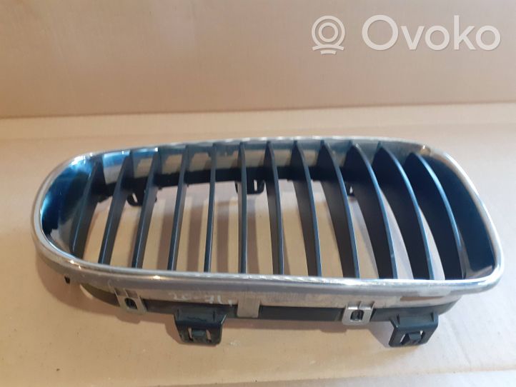 BMW 1 E81 E87 Griglia superiore del radiatore paraurti anteriore 51137166440