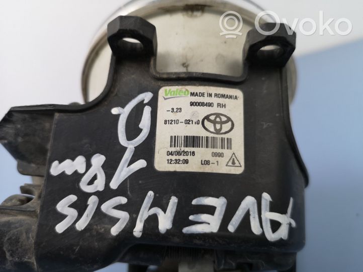 Toyota Corolla E160 E170 Priešrūkinis žibintas priekyje 90008490