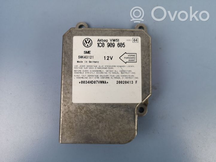 Ford Galaxy Oro pagalvių valdymo blokas 1C0909605