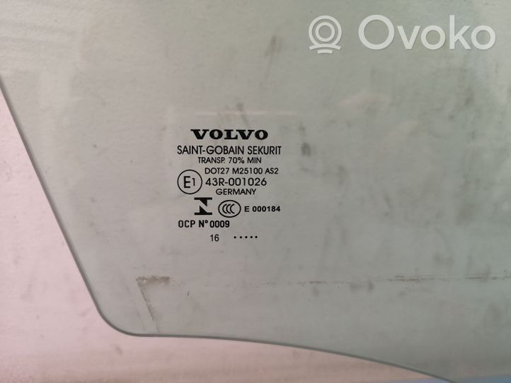Volvo V60 Szyba drzwi przednich 31385411