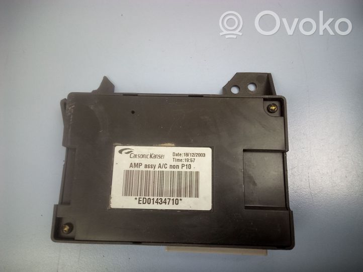 Nissan Primera Ilmastoinnin ohjainlaite/moduuli ED01434710