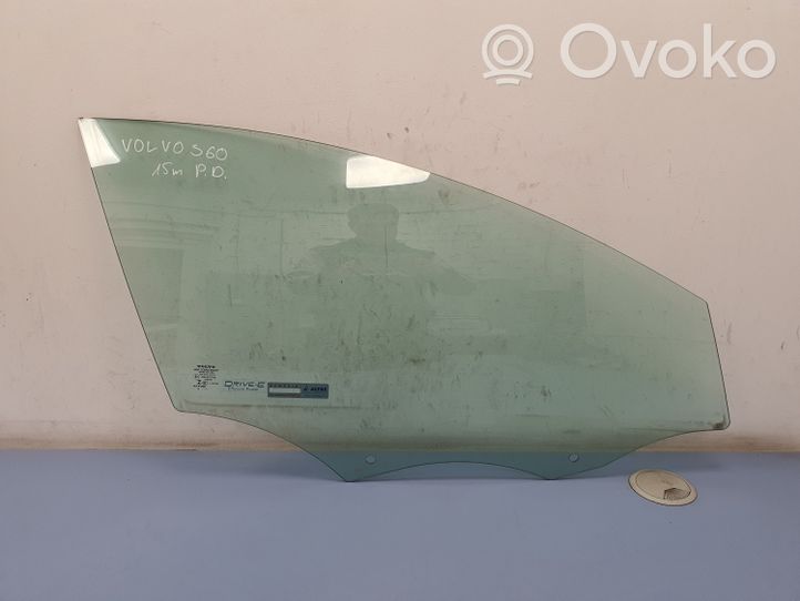 Volvo S60 Front door window glass four-door 31385410