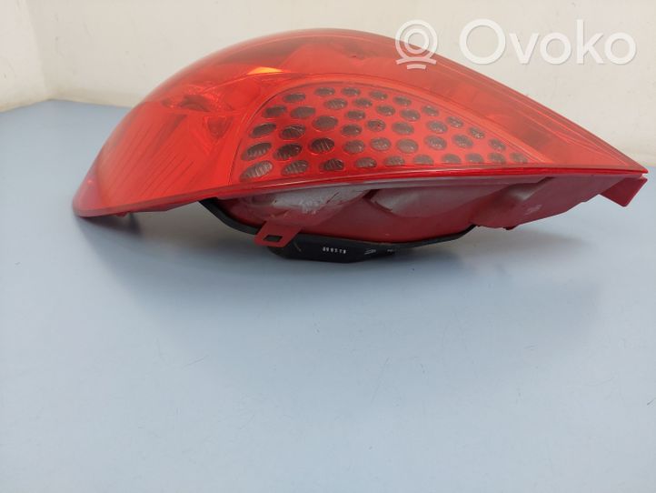 Peugeot 207 CC Lampa tylna 9649986680