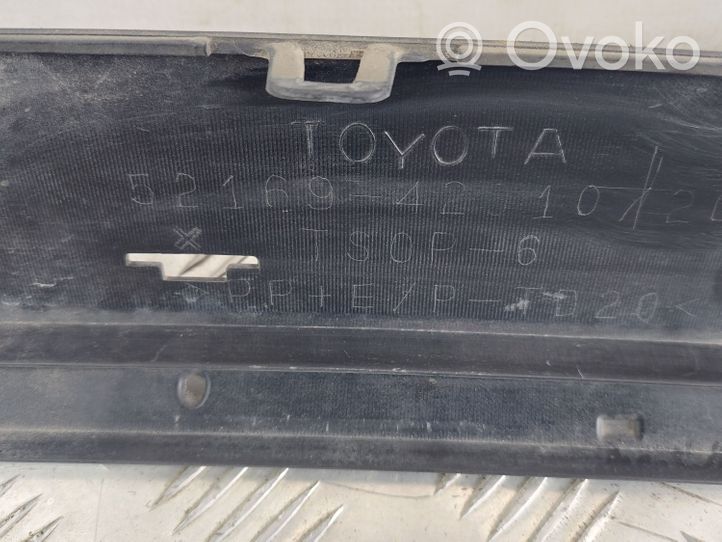Toyota RAV 4 (XA40) Rivestimento della parte inferiore del paraurti posteriore 5216942010