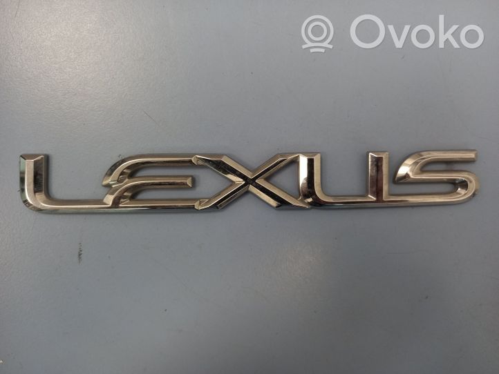 Lexus RX 450H Valmistajan merkki/logo/tunnus 7544248110
