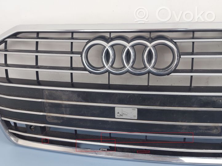 Audi A6 S6 C8 4K Grille calandre supérieure de pare-chocs avant 4K0853651B