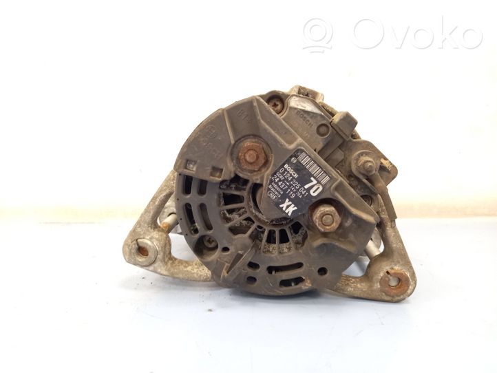 Opel Corsa D Alternator 0124225041