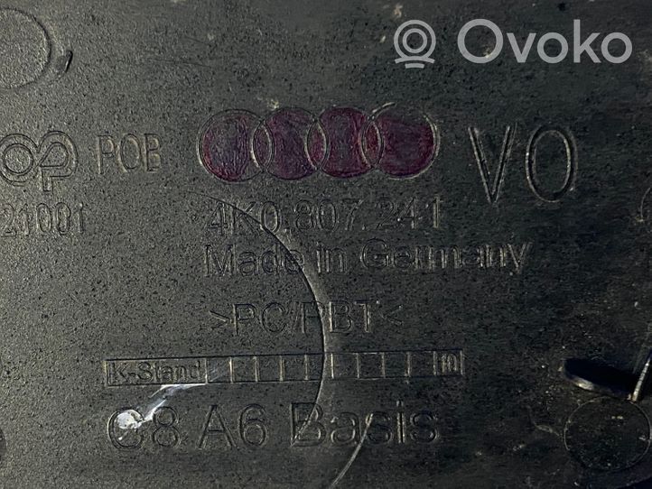 Audi A6 S6 C8 4K Etuhinaussilmukan suojakansi 4K0807241