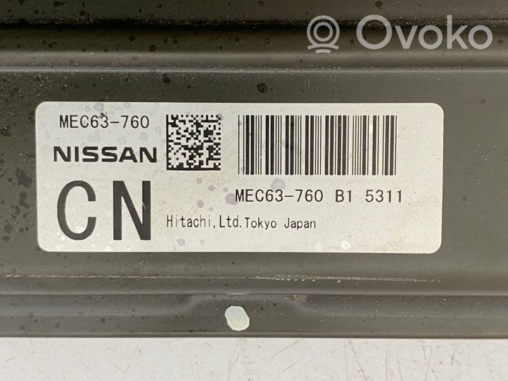 Nissan Murano Z50 Centralina/modulo del motore MEC63760