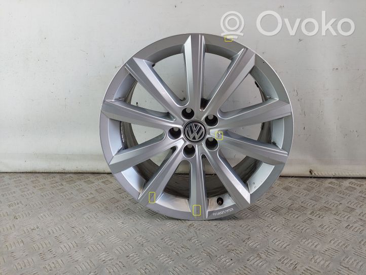 Volkswagen Touareg III R 18 lengvojo lydinio ratlankis (-iai) 760071498