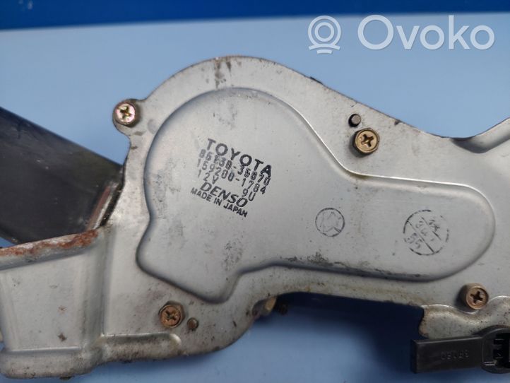 Toyota 4 Runner N180 Aizmugurējā loga tīrītāja motoriņš 8513035070