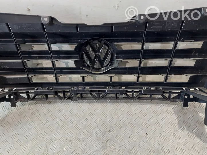 Volkswagen Crafter Grille calandre supérieure de pare-chocs avant 2E0853653E