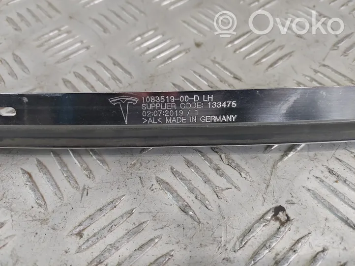 Tesla Model 3 Copertura modanatura barra di rivestimento del tetto 108351900D