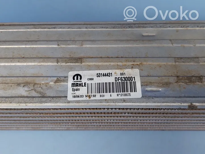 Peugeot Boxer Chłodnica powietrza doładowującego / Intercooler 53144431