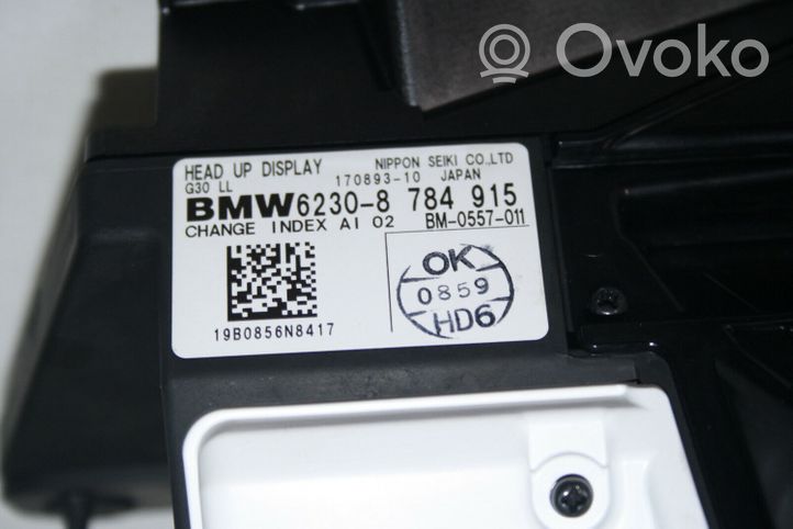 BMW 5 G30 G31 Schermo del visore a sovrimpressione 8784915