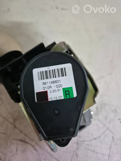 BMW 7 E65 E66 Ceinture de sécurité arrière 561148601