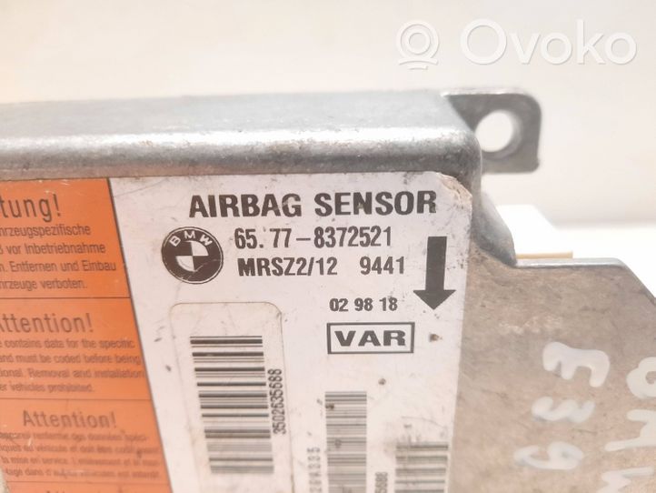 BMW 5 E39 Airbag control unit/module 8372521