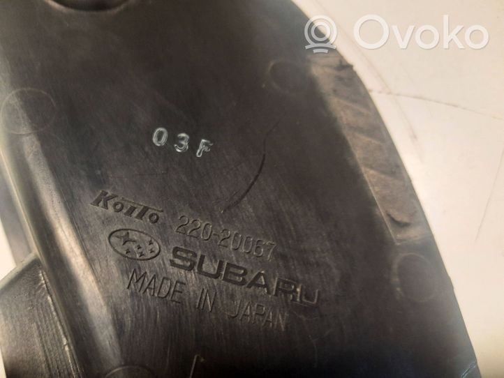 Subaru Outback Moulure de garniture de feu arrière / postérieur 22020067