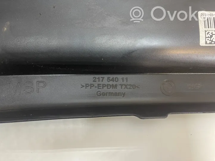 BMW 5 G30 G31 Modanatura della barra di rivestimento del paraurti anteriore 21754011